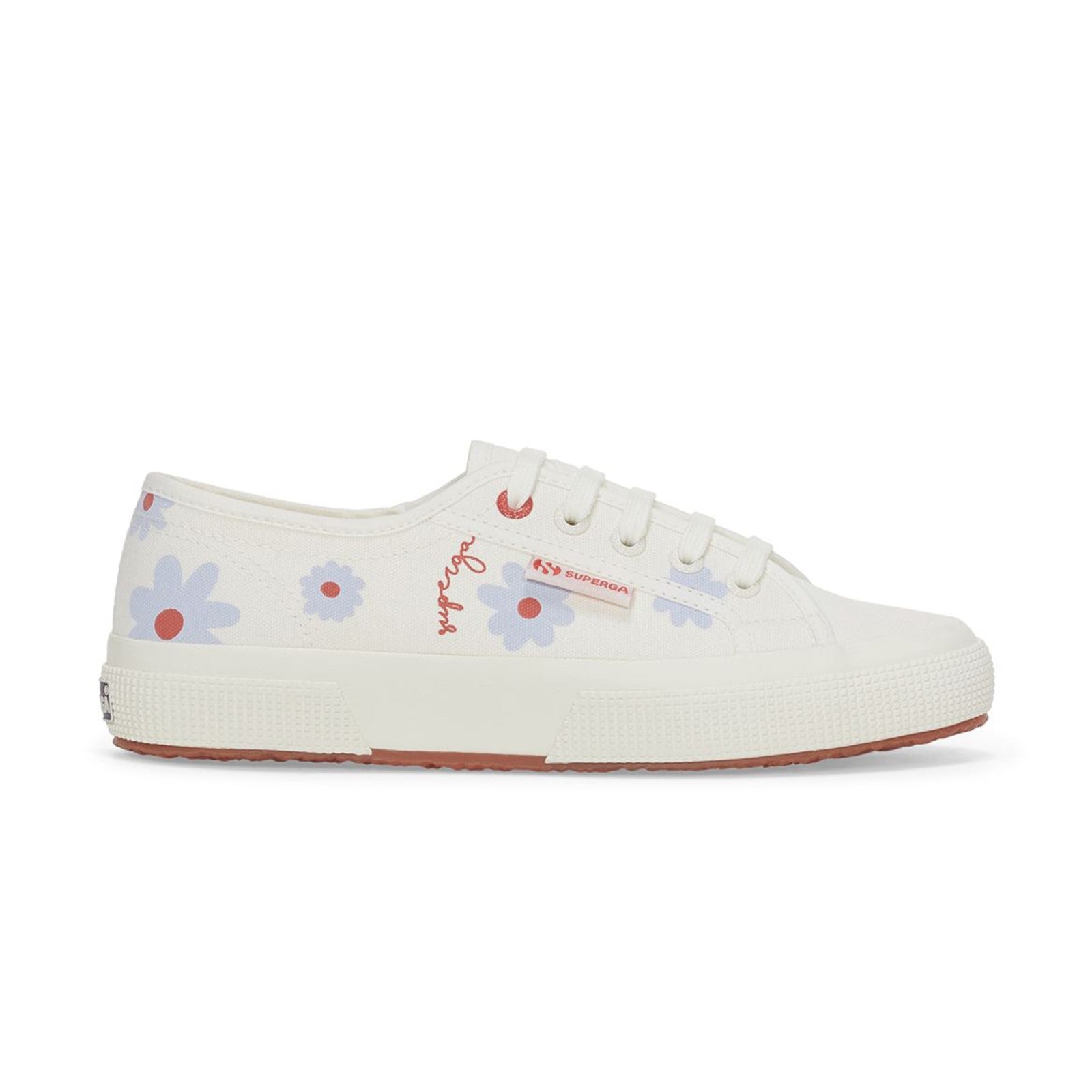 2750 DAISIES PRINT - WHITE AVR AZURE RED