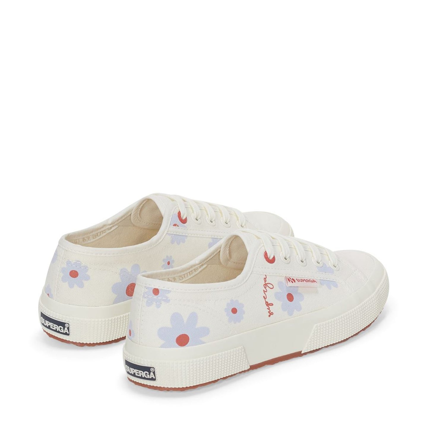 2750 DAISIES PRINT - WHITE AVR AZURE RED