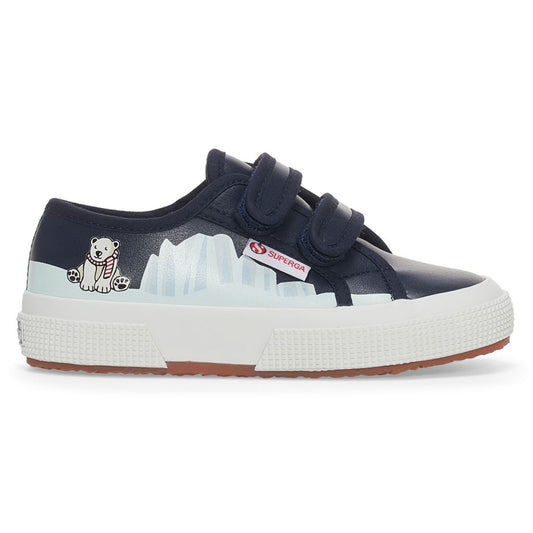 2750 KIDS POLAR BEAR VEGAN - BLUE NAVY-POLAR B
