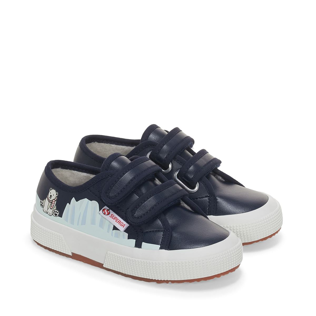 2750 KIDS POLAR BEAR VEGAN - BLUE NAVY-POLAR B