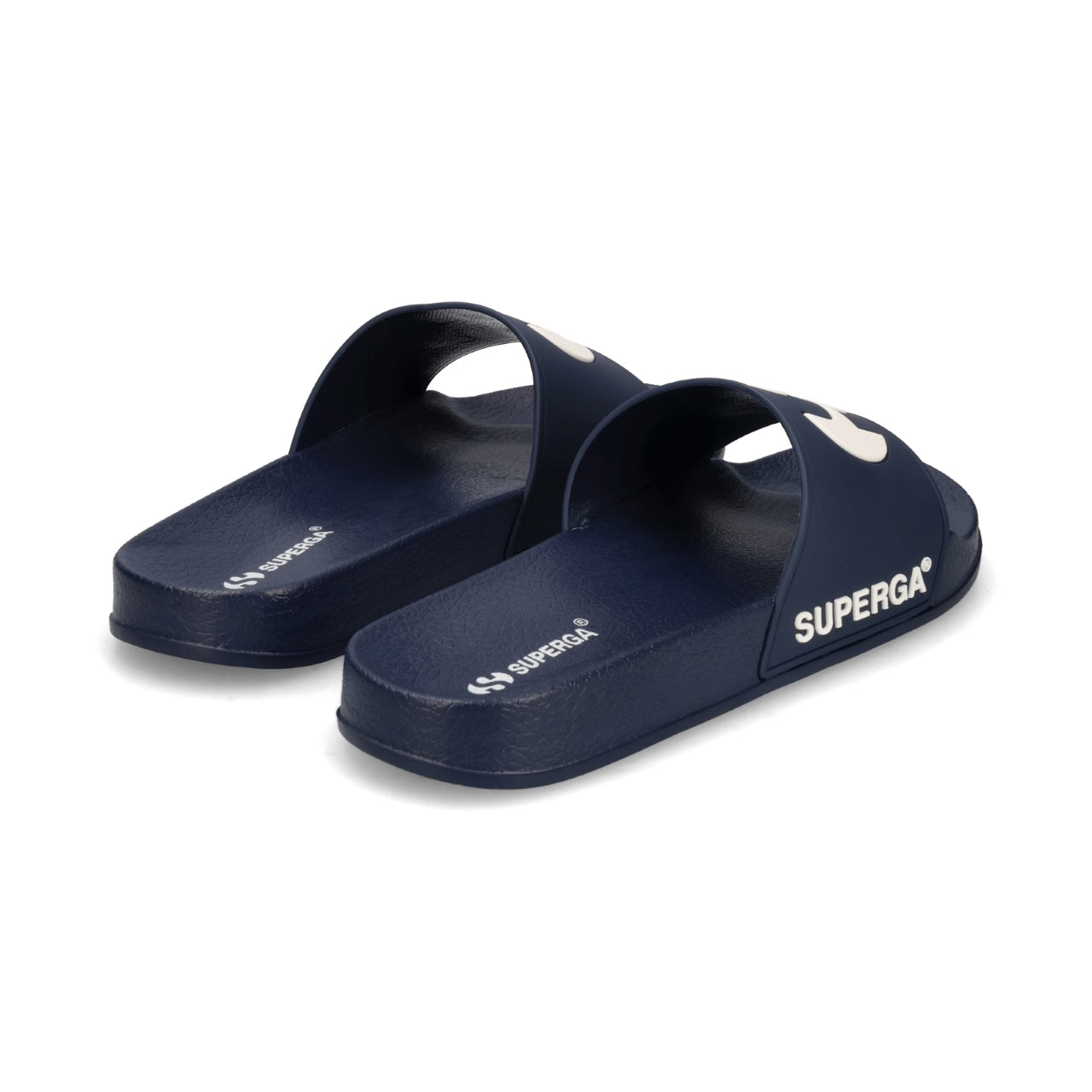 1908 Slide Big Logo - Blue Navy White