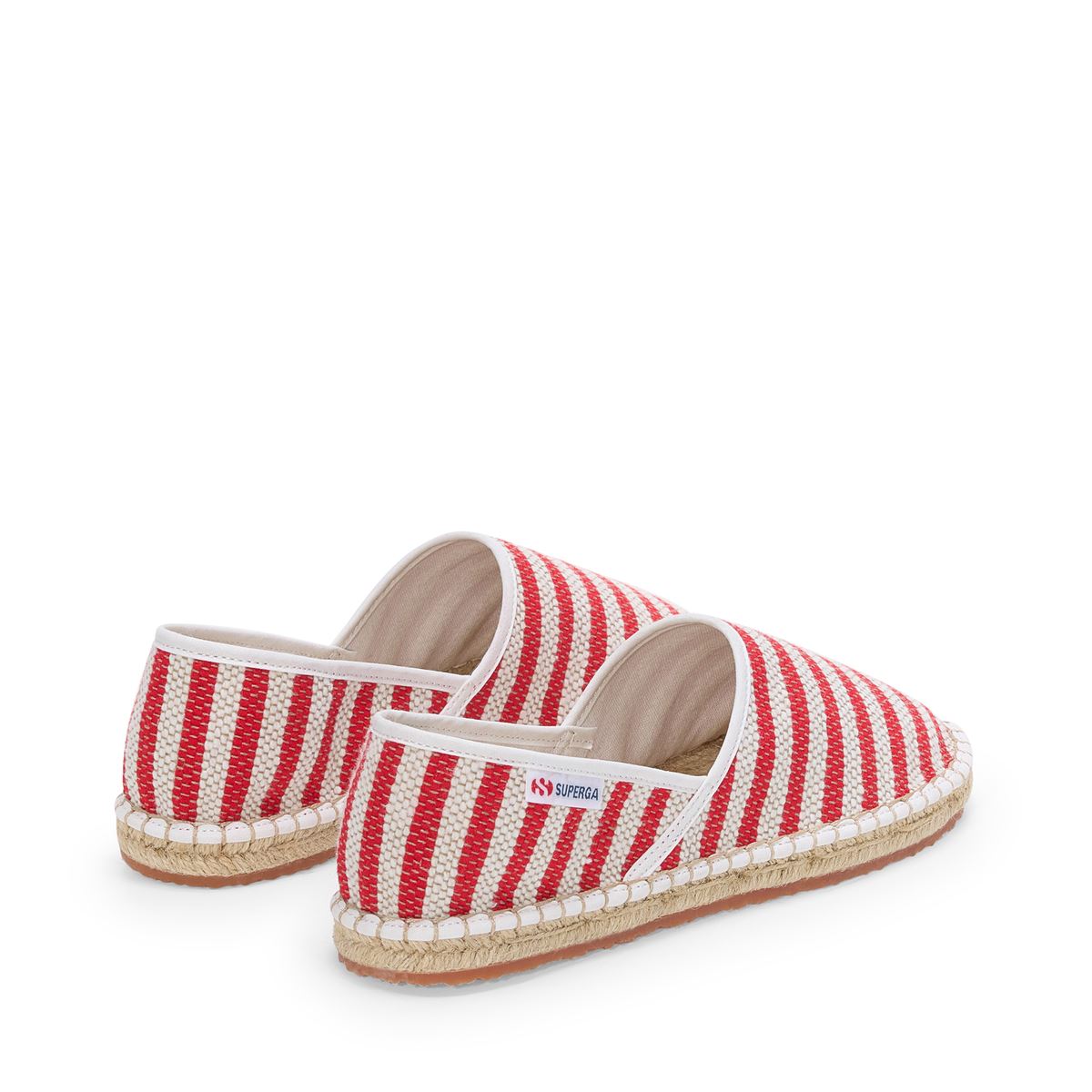 3009 Cotton Stripes - Red Off White
