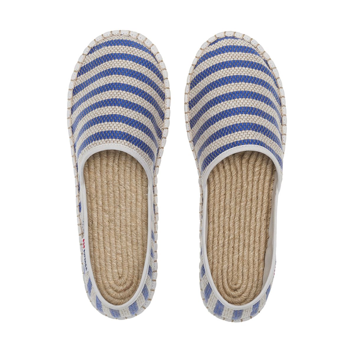 3009 Cotton Stripes - Blue Off White
