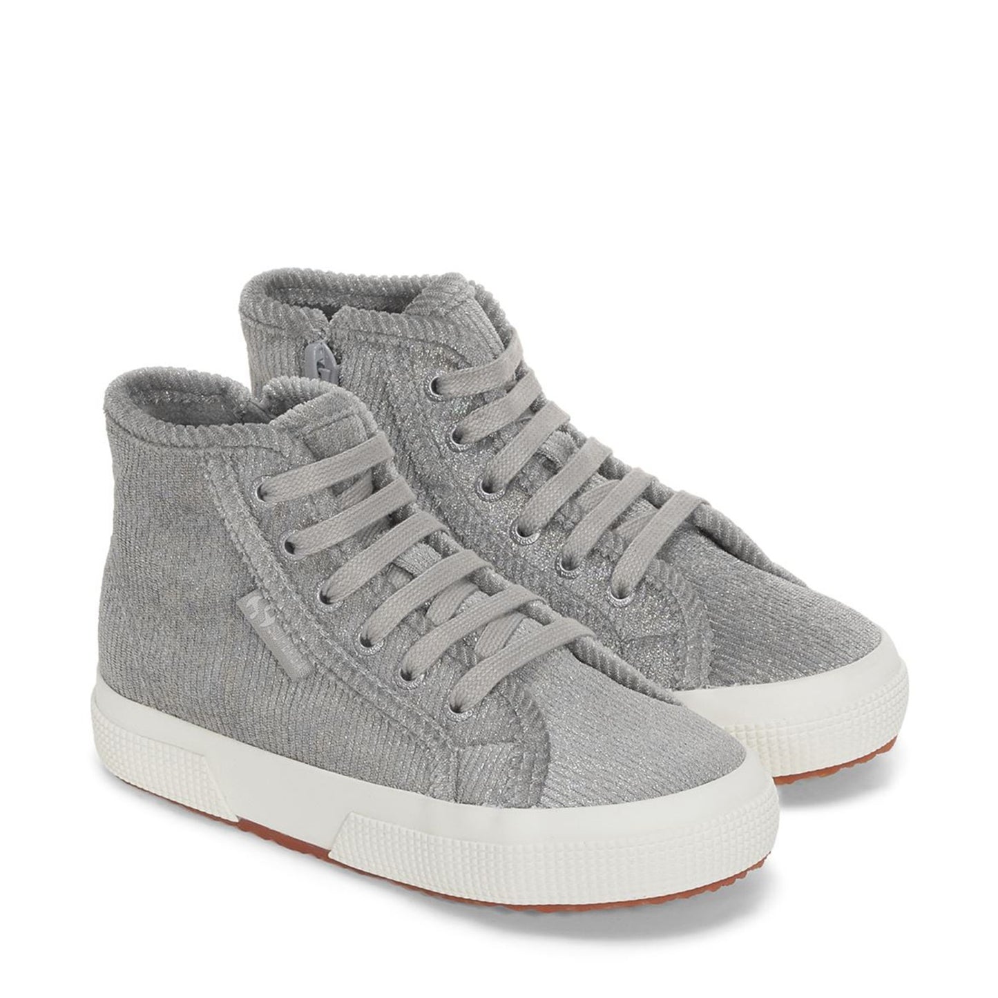 2709 KIDS VELVET CORDUROY - GREY LT IRIDESCENT
