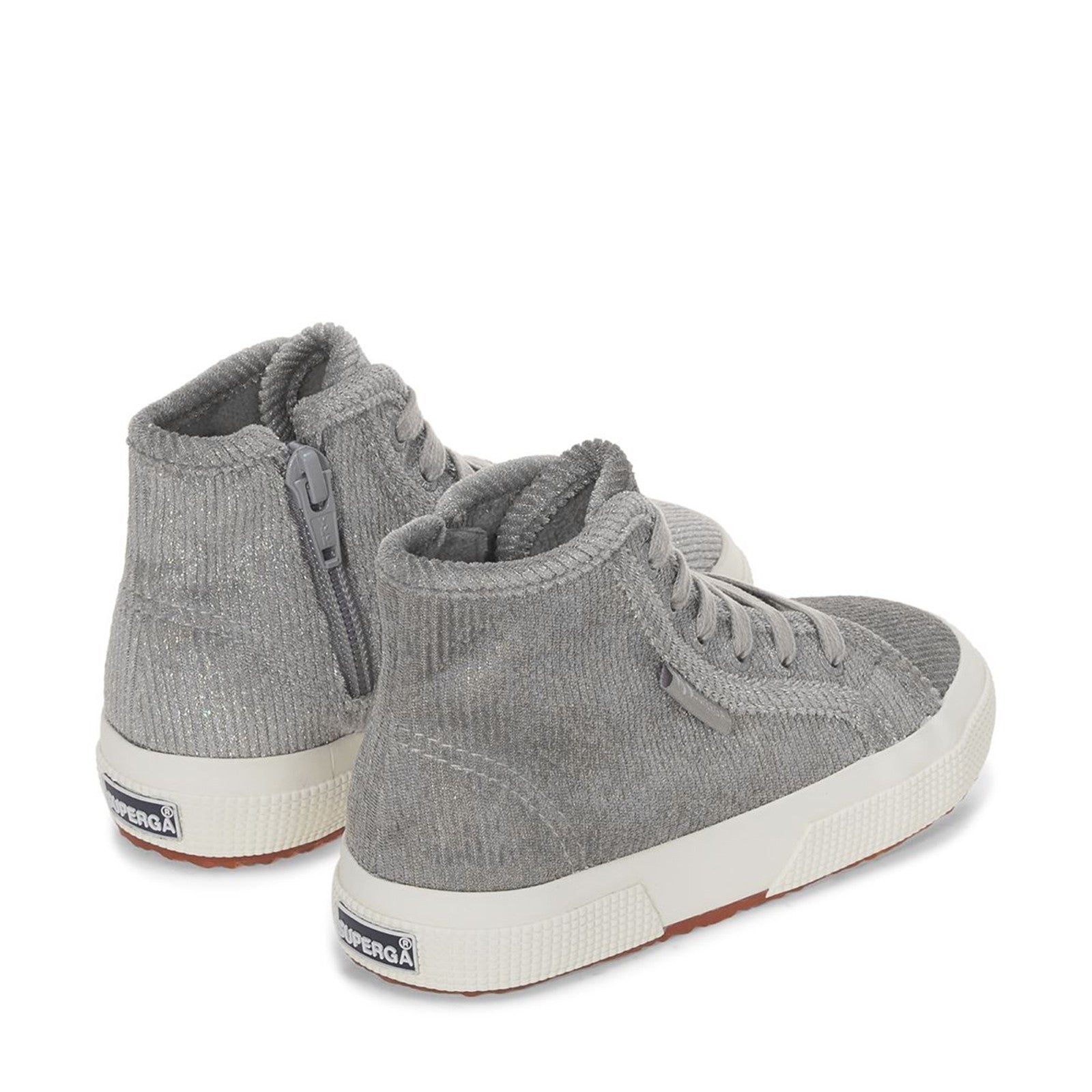 2709 KIDS VELVET CORDUROY - GREY LT IRIDESCENT