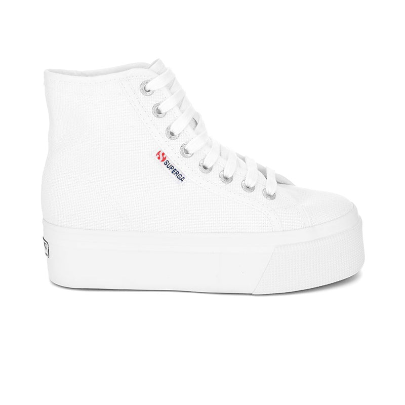 2708 Hi Top - White Canvas