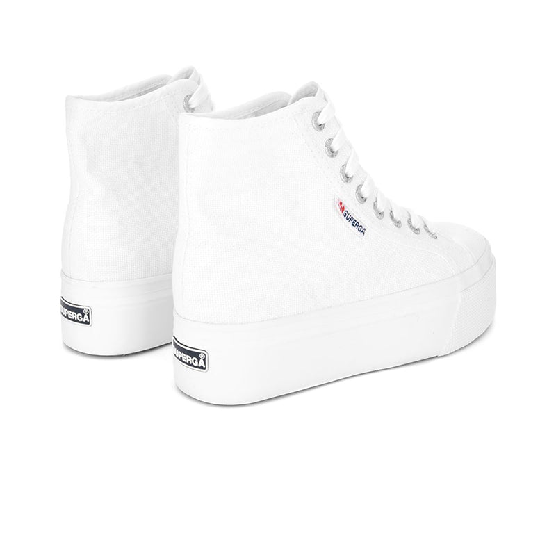 2708 Hi Top - White Canvas