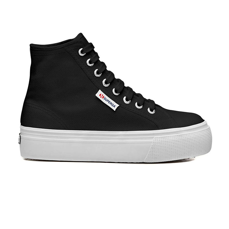 2708 Hi Top - Black White