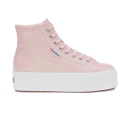 2708 HI TOP LAME - PINK
