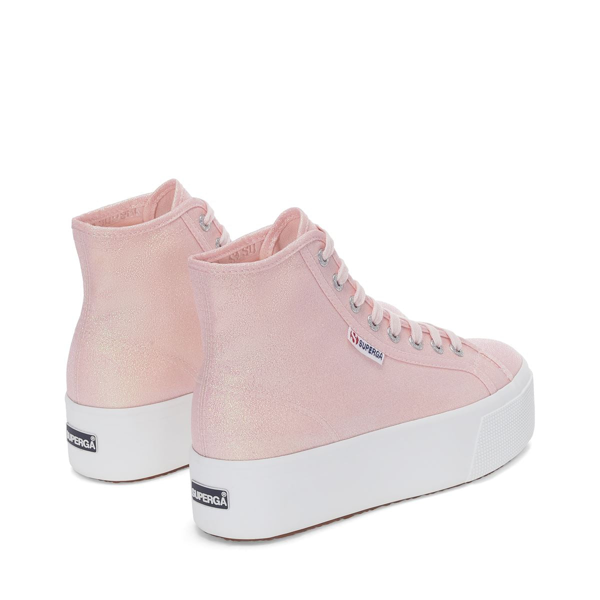 2708 HI TOP LAME - PINK