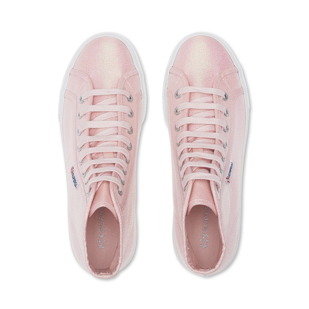 2708 HI TOP LAME - PINK