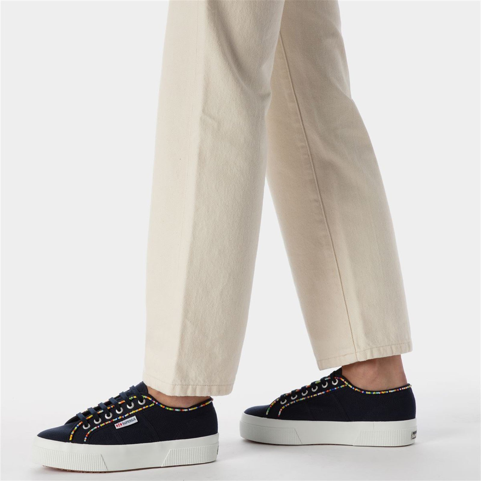 2740 MULTICOLOR BEADS - NAVY