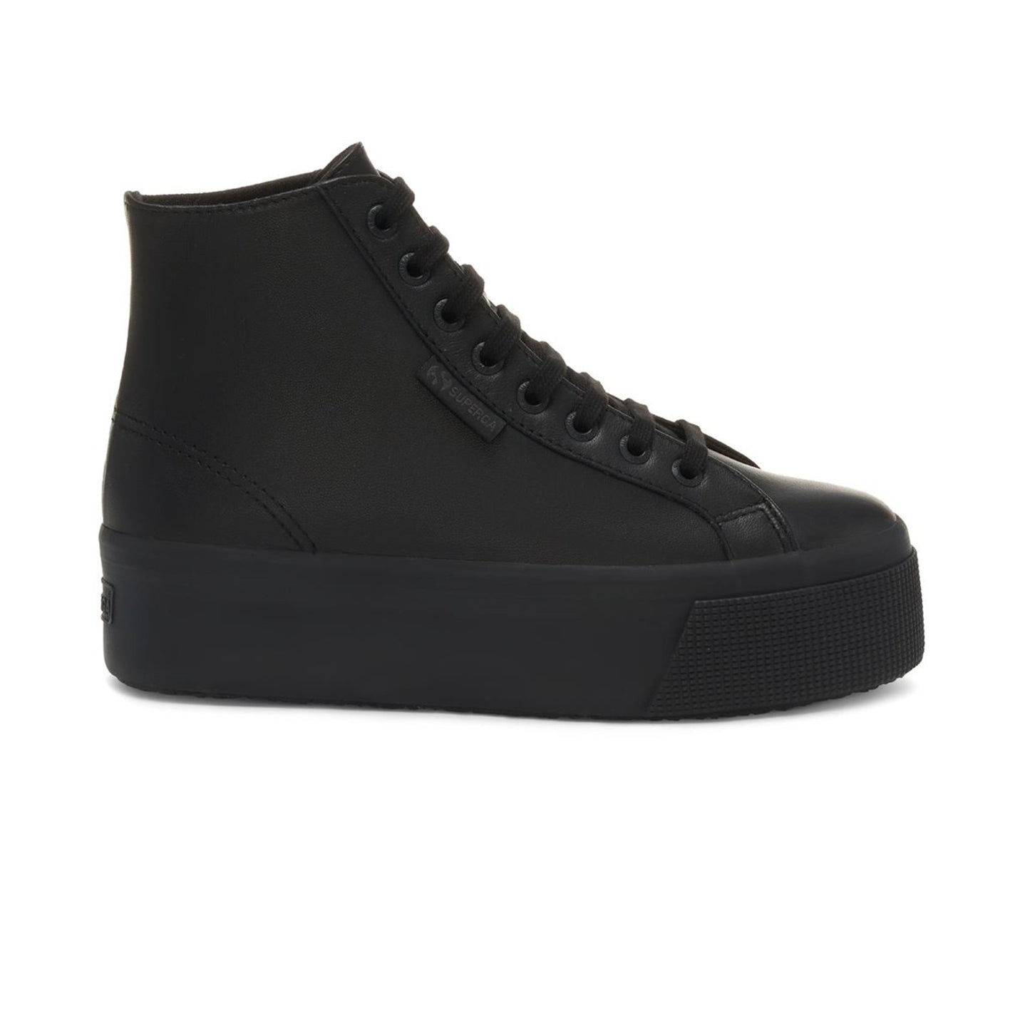 2708 HI TOP NAPPA - TOTAL BLACK