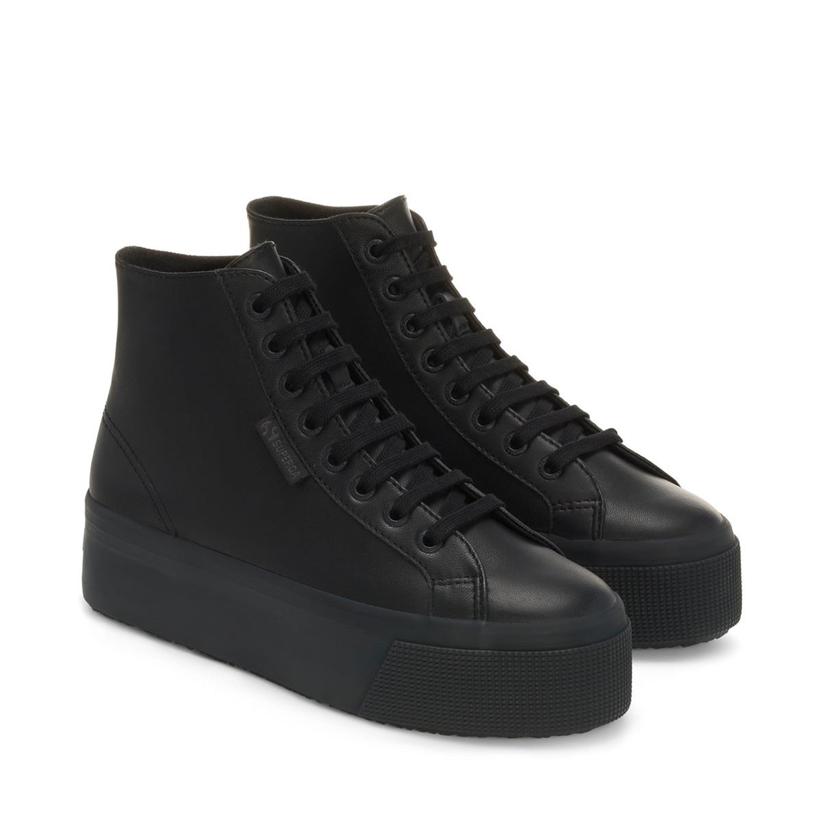2708 HI TOP NAPPA - TOTAL BLACK