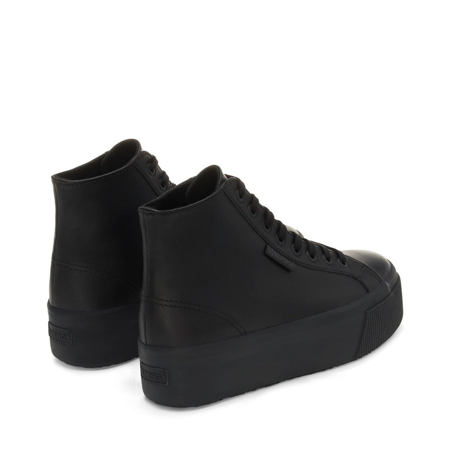 2708 HI TOP NAPPA - TOTAL BLACK
