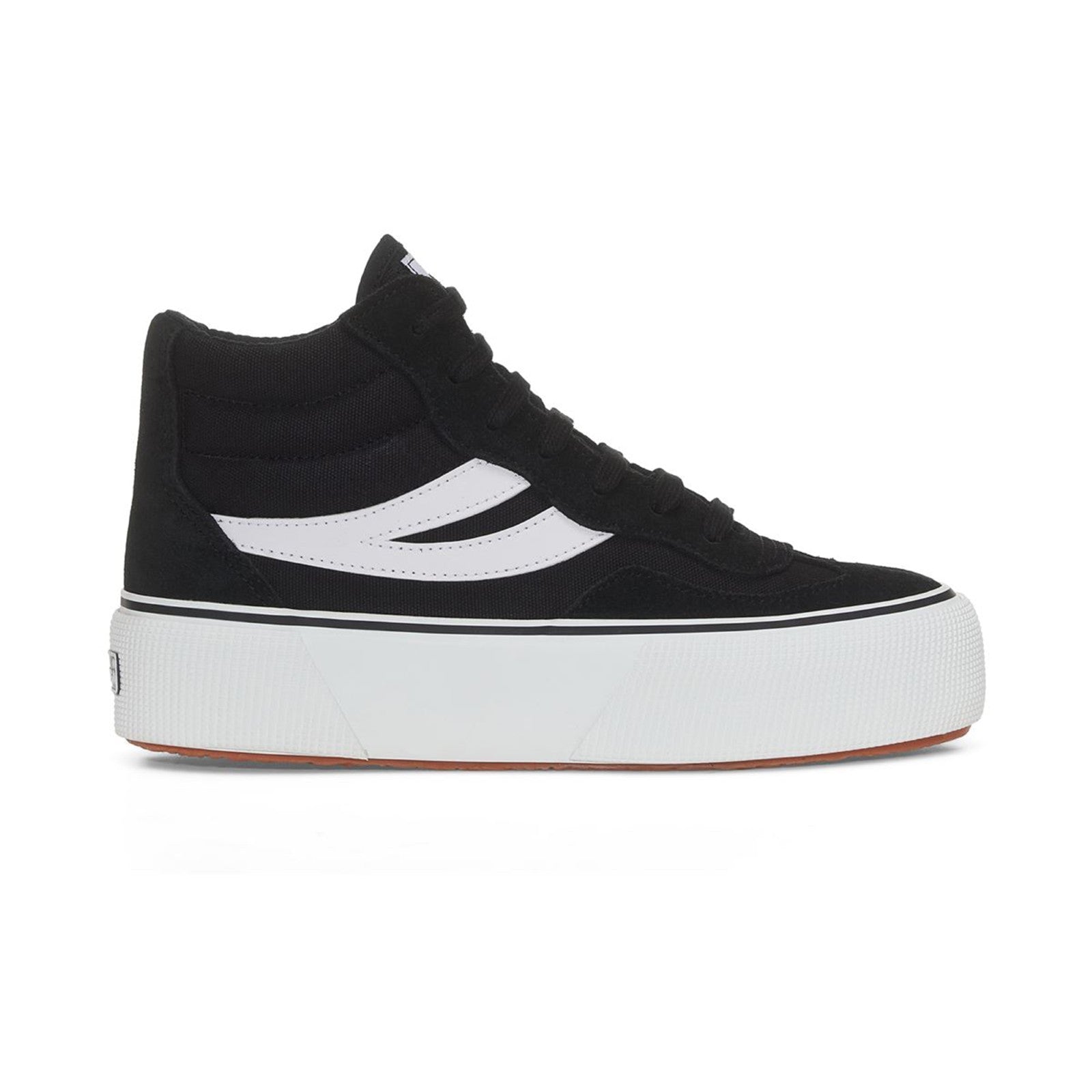 3141 REV MID PLATFORM - BLACK WHITE