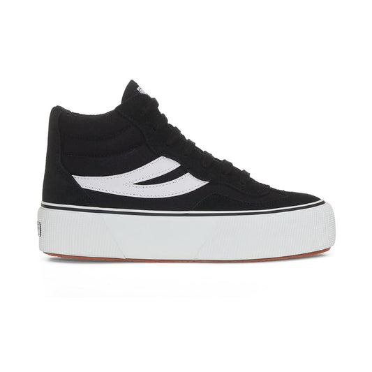 3141 REV MID PLATFORM - BLACK WHITE