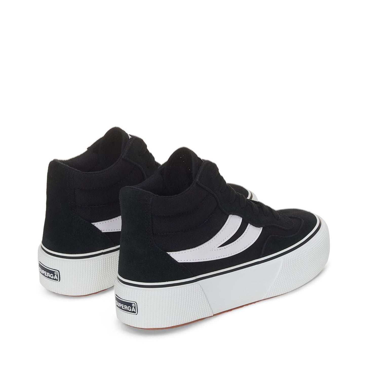 3141 REV MID PLATFORM - BLACK WHITE