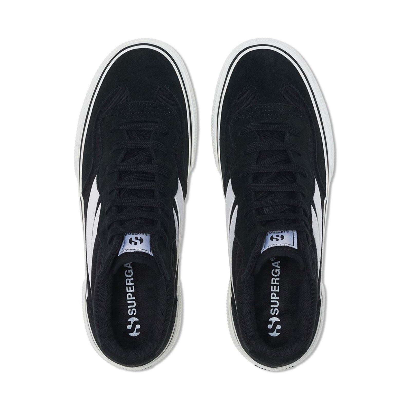 3141 REV MID PLATFORM - BLACK WHITE