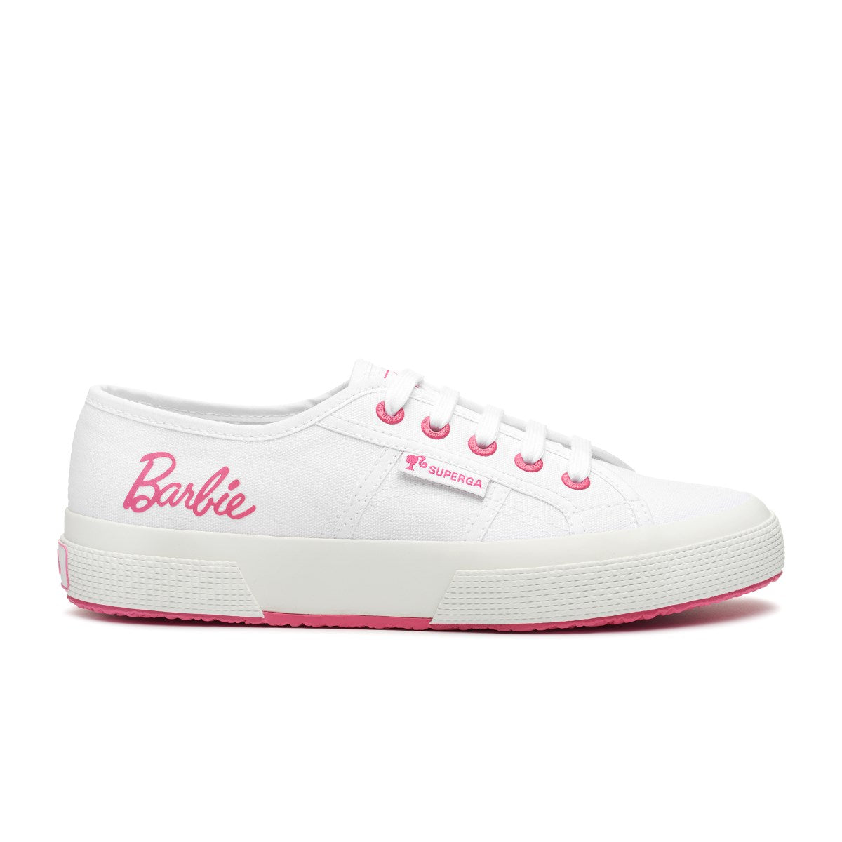 2750 Barbie Terry Patch - White Pink