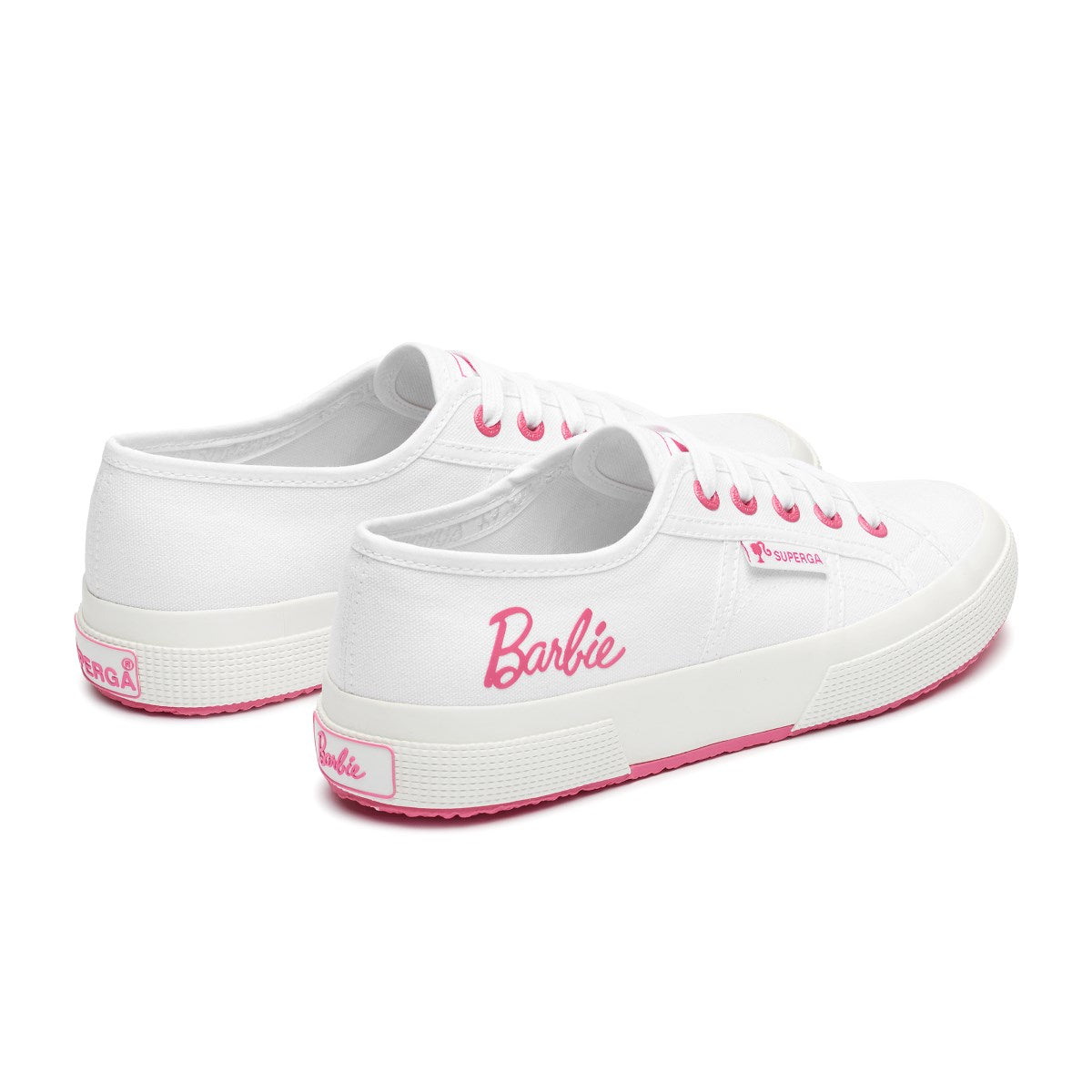 2750 Barbie Terry Patch - White Pink