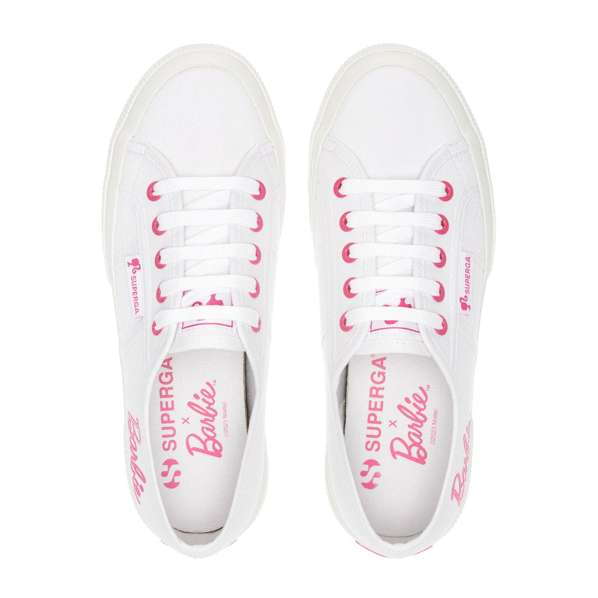 2750 Barbie Terry Patch - White Pink