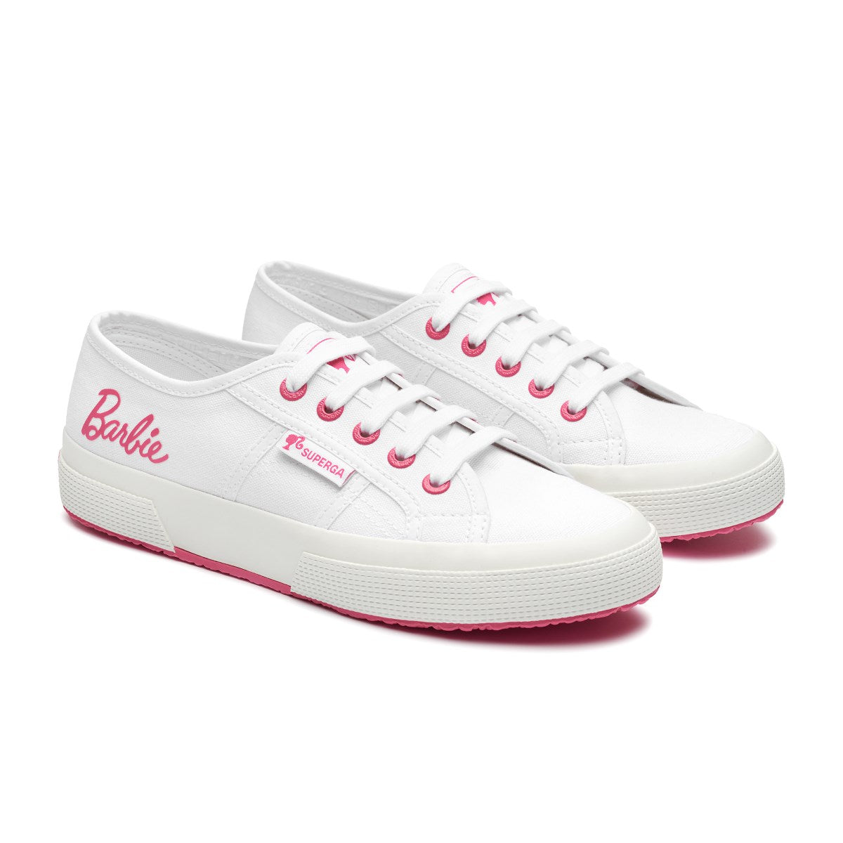 2750 Barbie Terry Patch - White Pink