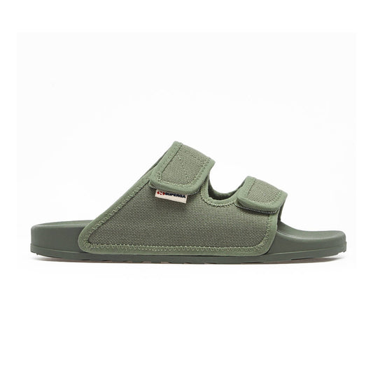 1908 Slide Dbl Band - Green Safari