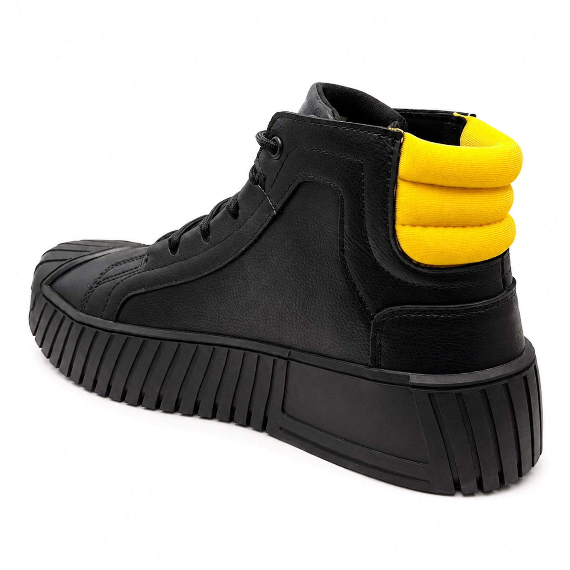 2811 CHUKKA BOOT - BLACK BEIGE