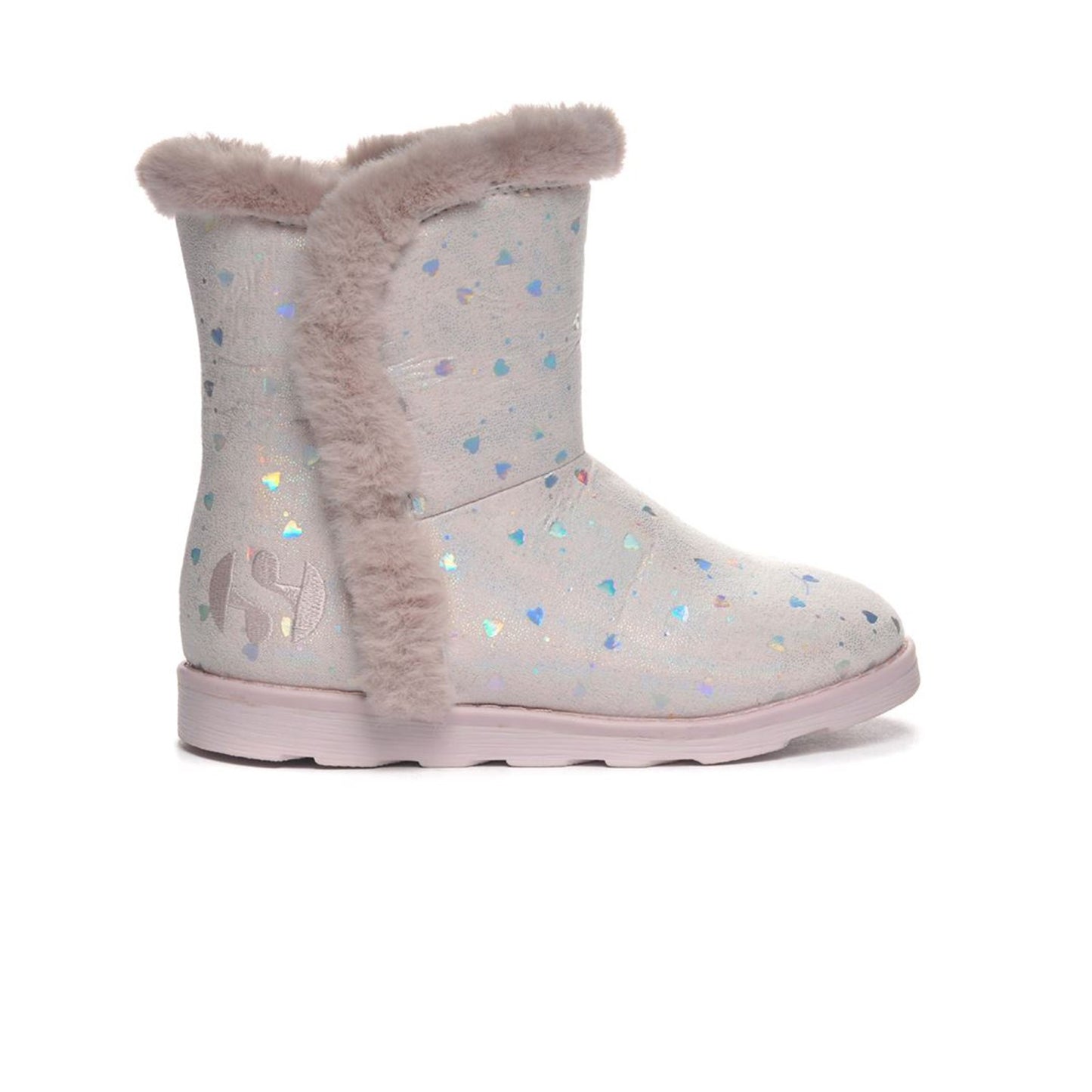 4033 SHADED HEARTS - VIOLET SILVER