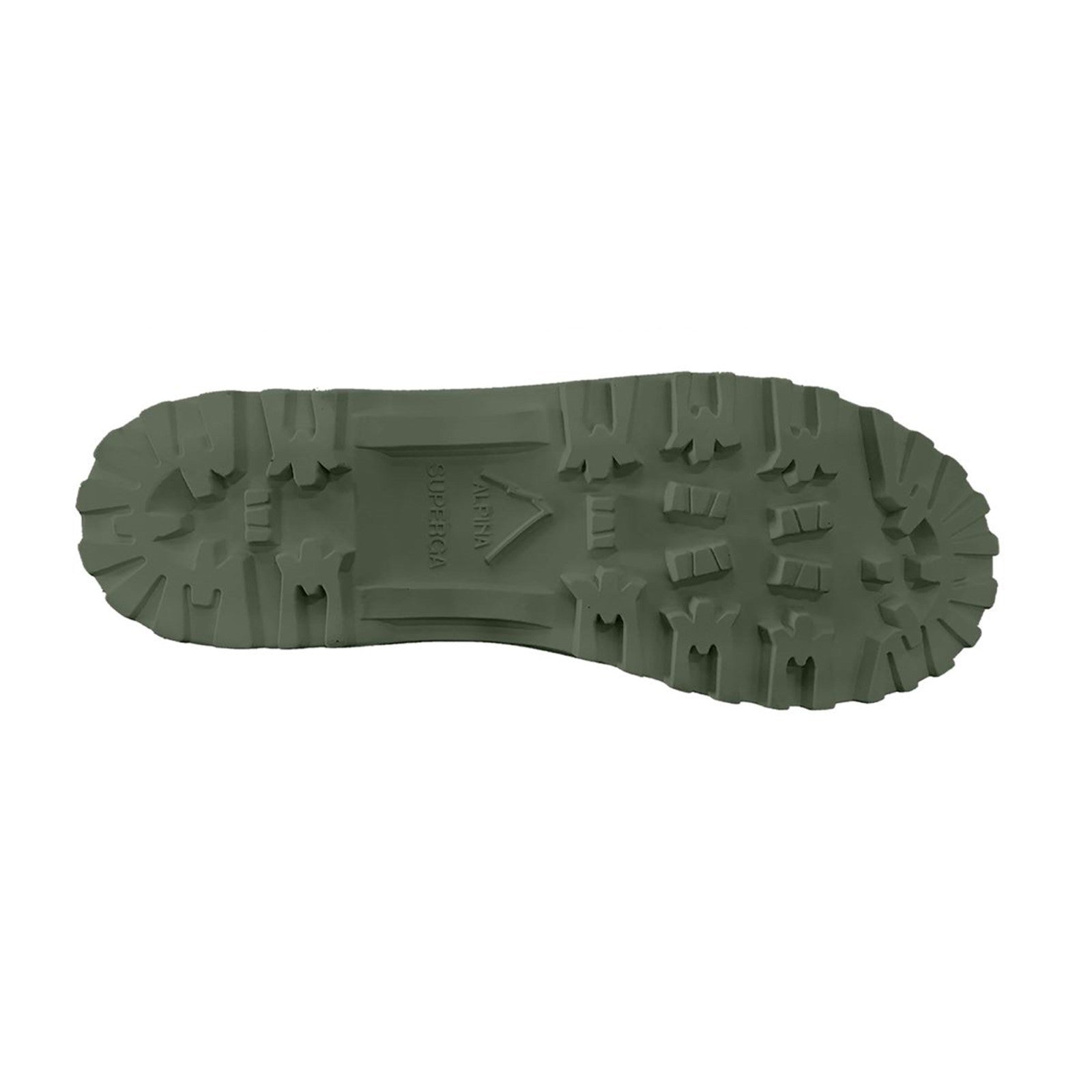 2431 Alpina Trek Shoelaces - Green Black Grey