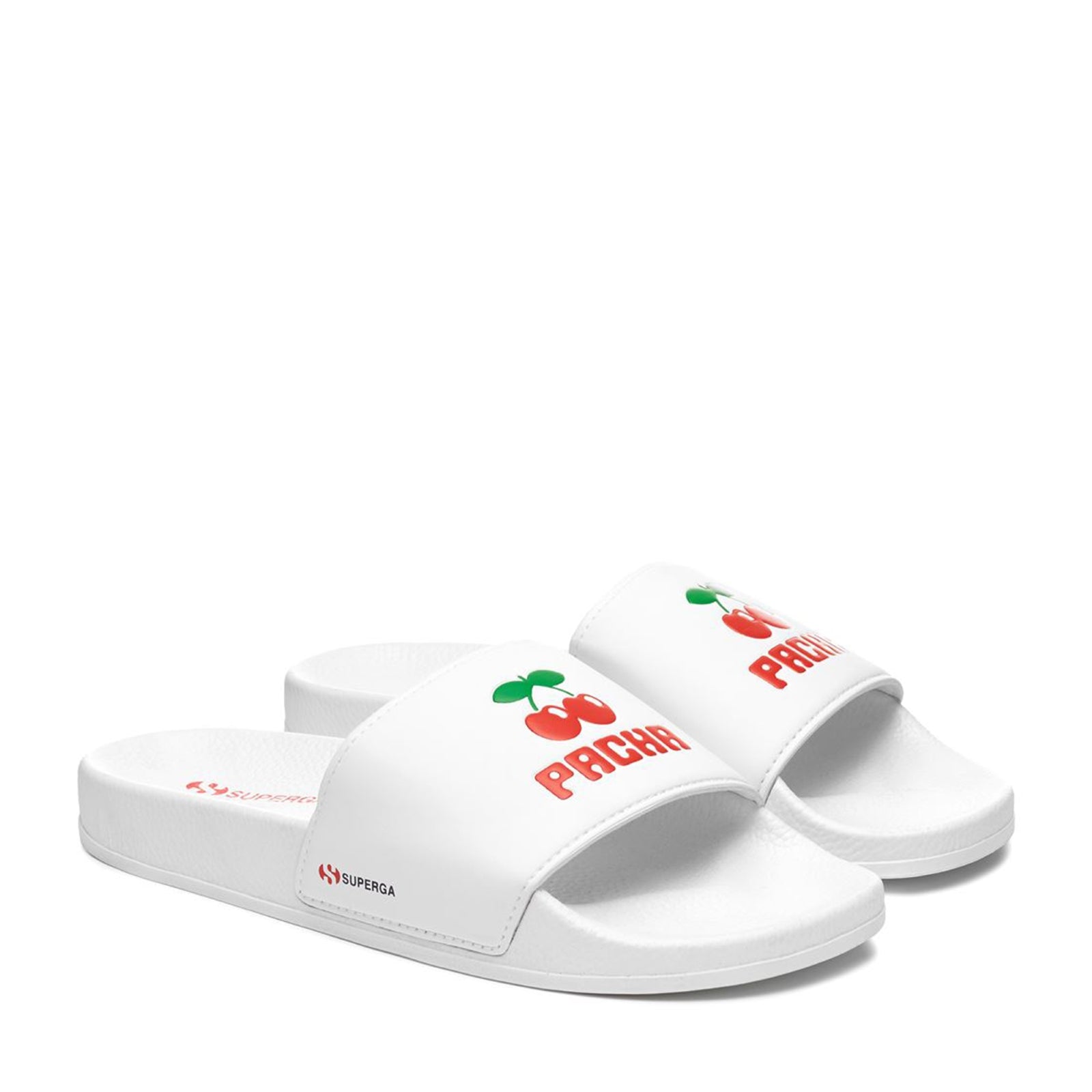 1908 SLIDES PACHA LOGO - WHITE