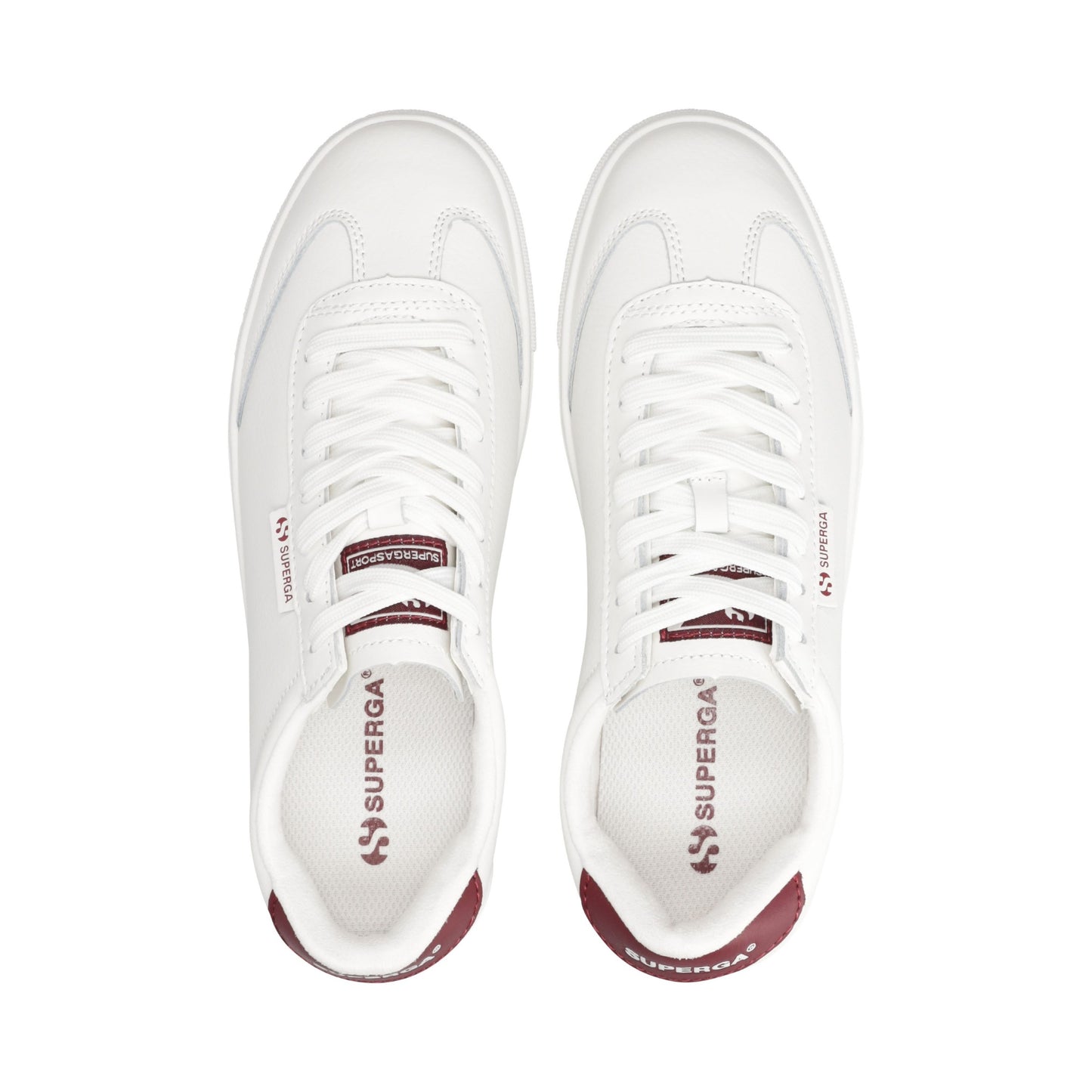 2843 Club S Cap - White Brown Red