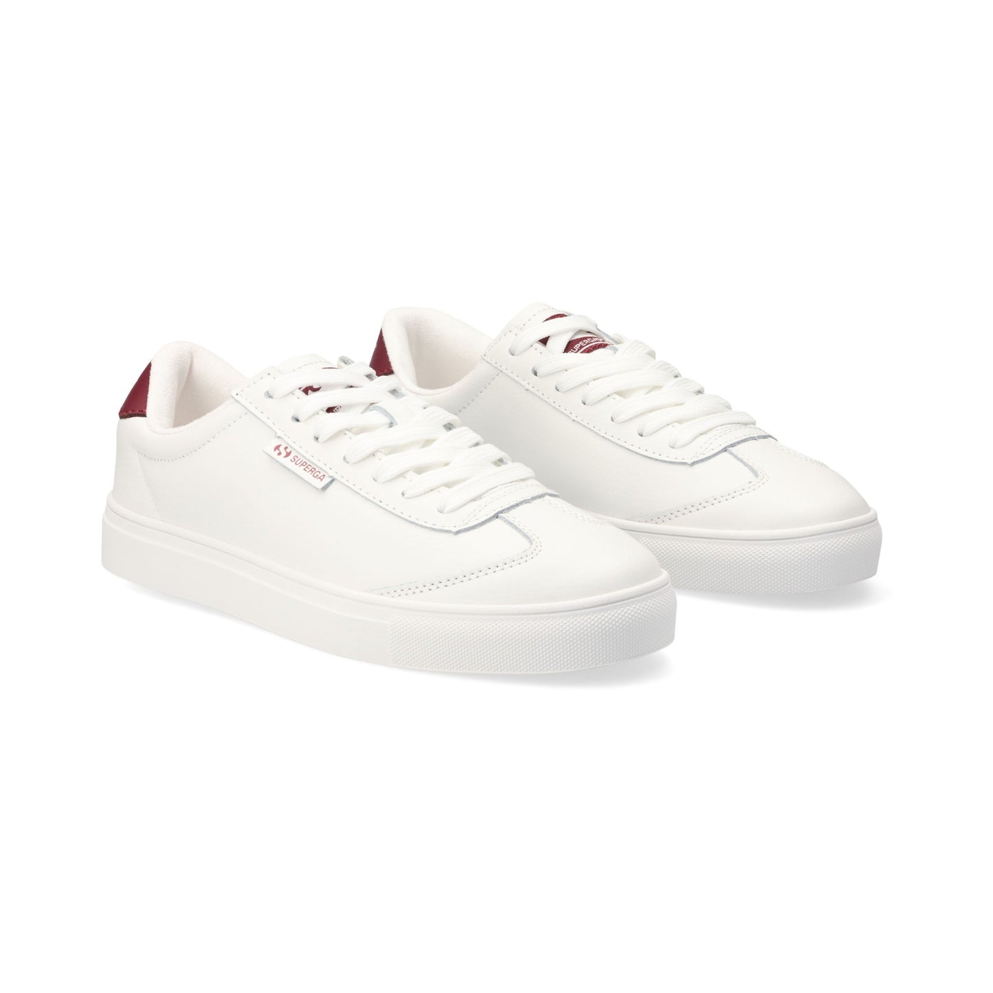 2843 Club S Cap - White Brown Red