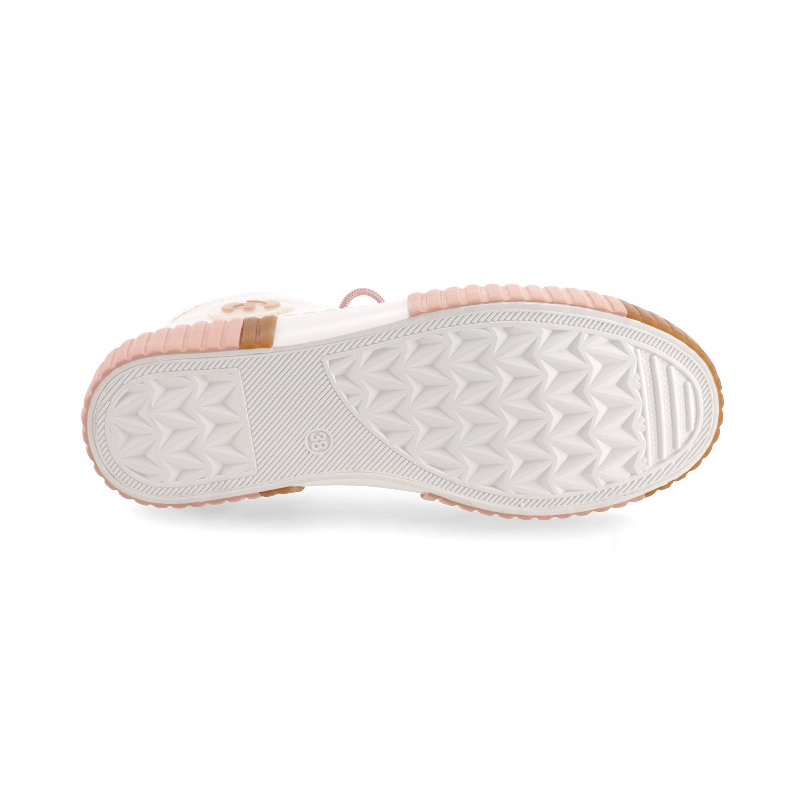 2676 CANVAS HI TOP - WHITE PINK GUM